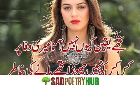 30+ Poetry In Urdu 2 Lines Deep Emotional Roman Words