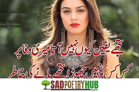 30+ Poetry In Urdu 2 Lines Deep Emotional Roman Words