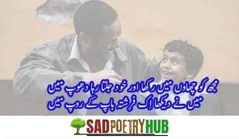 50+ Father Love Quotes in Urdu For Beloved Son & Daughter