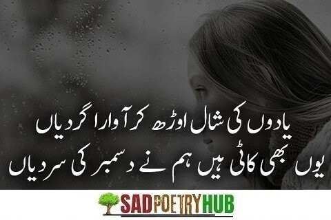 Best Poetry On December Rain In Urdu & Roman Urdu Shayari