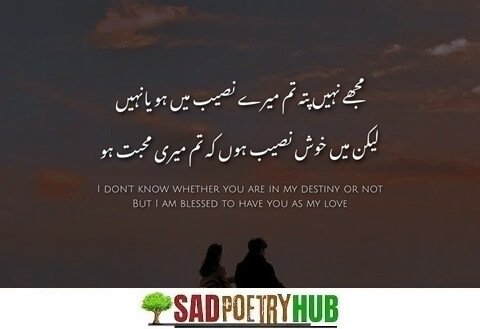 Heart Touching Sad Poetry In Urdu & Un-Forgetable Text Shayari