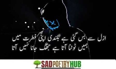 2 Lines Badmashi Poetry In Urdu Text On DP Images 2025