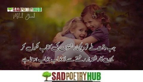 Collection 2 Line Bhai Behan Shayari In Urdu & Hindi